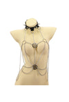 Body Chain With Collar