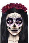 Calavera Skeleton Face Jewels Sticker