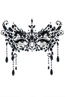 Masquerade Mask Rhinestone Stick-On Jewels