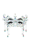 Masquerade Mask Rhinestone Stick-On Jewels