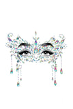 Masquerade Mask Rhinestone Stick-On Jewels