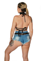 Chain Top And Belt 2 Pc Set