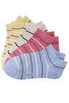Invisible Liner Socks with 4 Assorted Color