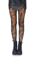 Snake Net Tights