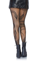 Snake Net Tights