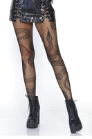 Snake Net Tights