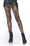 Snake Net Tights