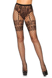 Faux Garter Tights