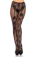 Suspender Crotchless Tights