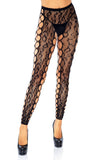 Leopard Footless Tights
