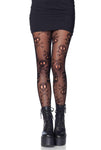 Pirate Skull Fishnet Pantyhose