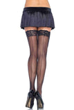 Thigh High Plus Stockings (6 PIECES in 1 PACK)