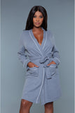   Waffle Plus Size full length Bathrobe – Donna di Capri  